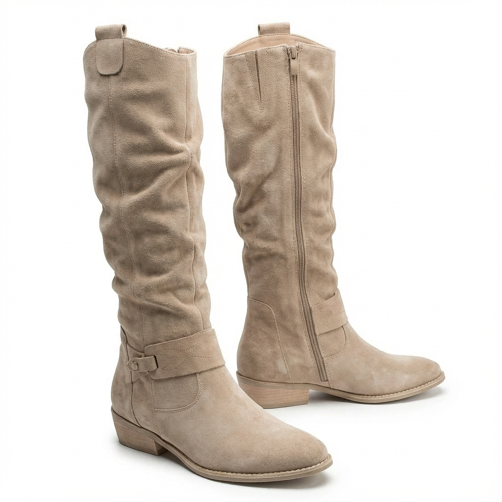 Lavinia | Women's Knee High Slouch Boots