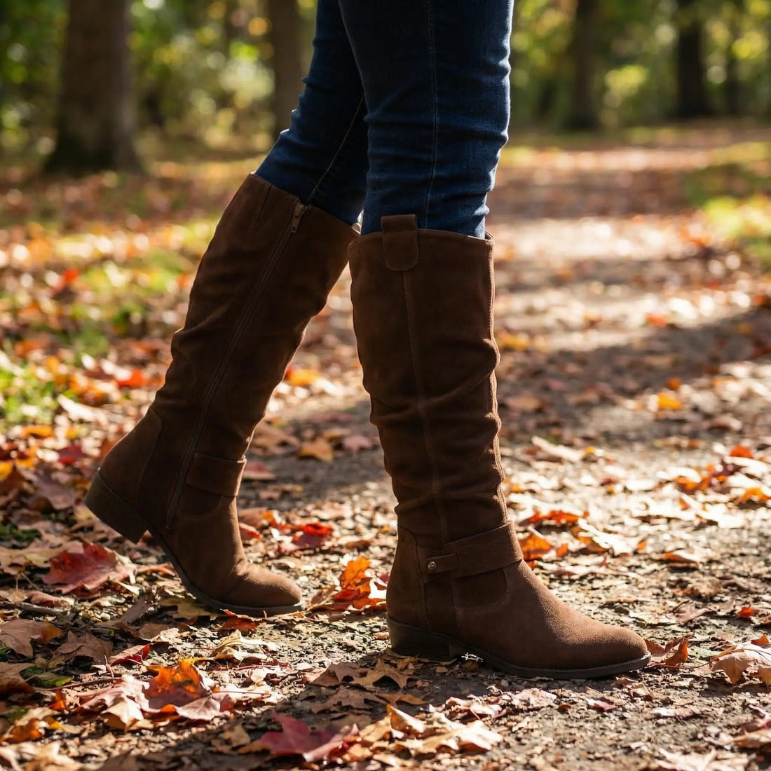Lavinia | Women's Knee High Slouch Boots