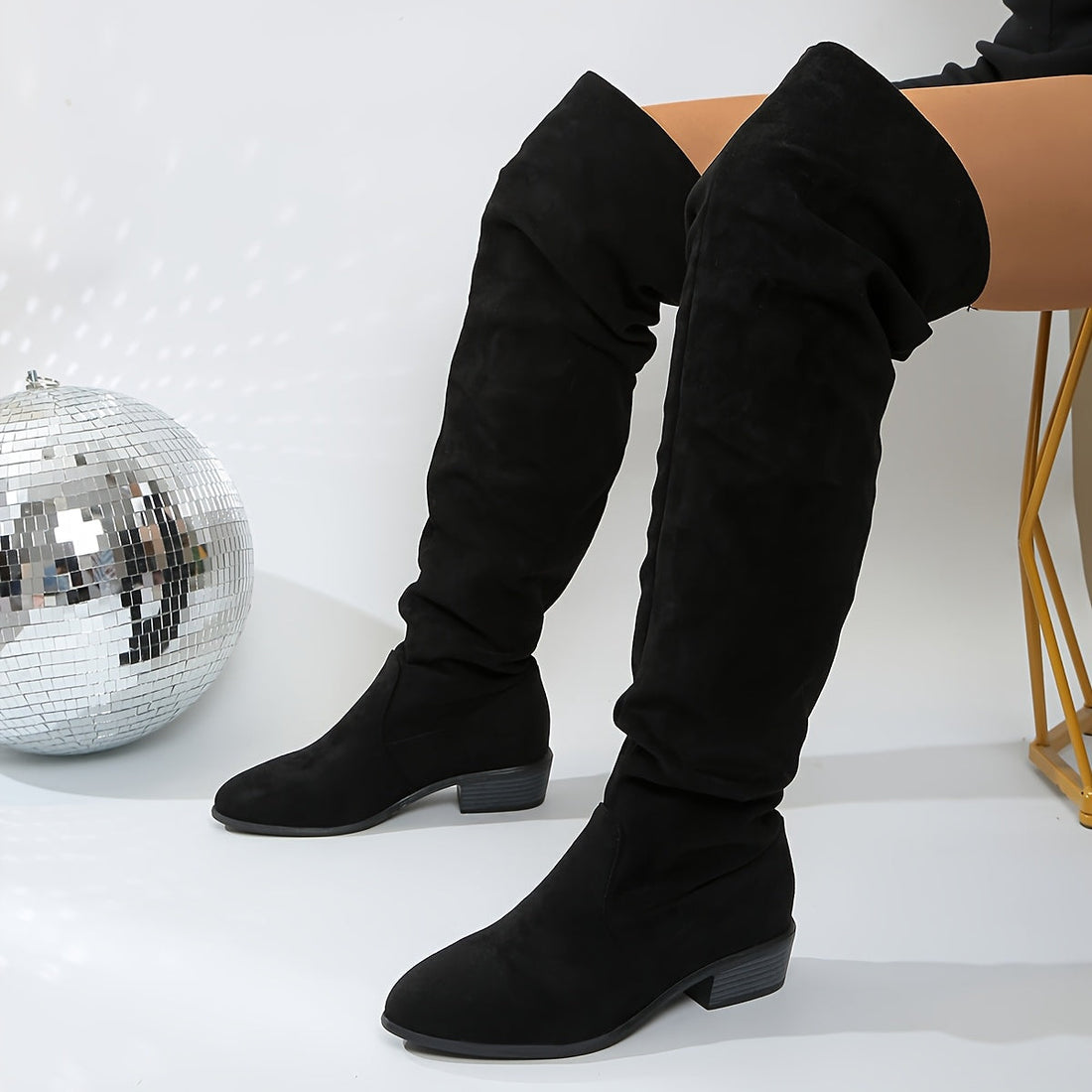 Jacinda | Over the Knee Slouch Boots