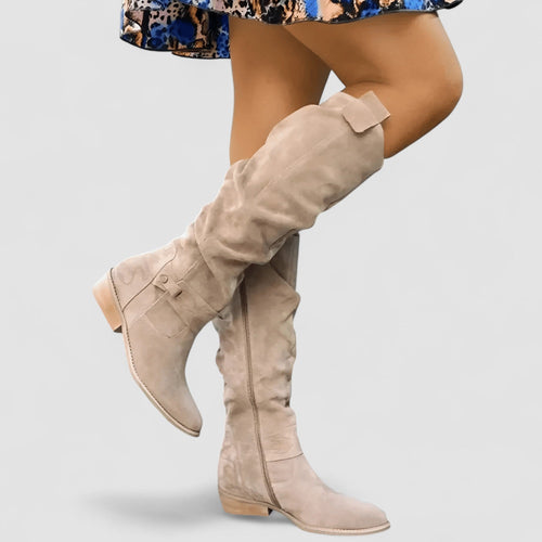 Ailsa | Women's Knee High Slouch Boots