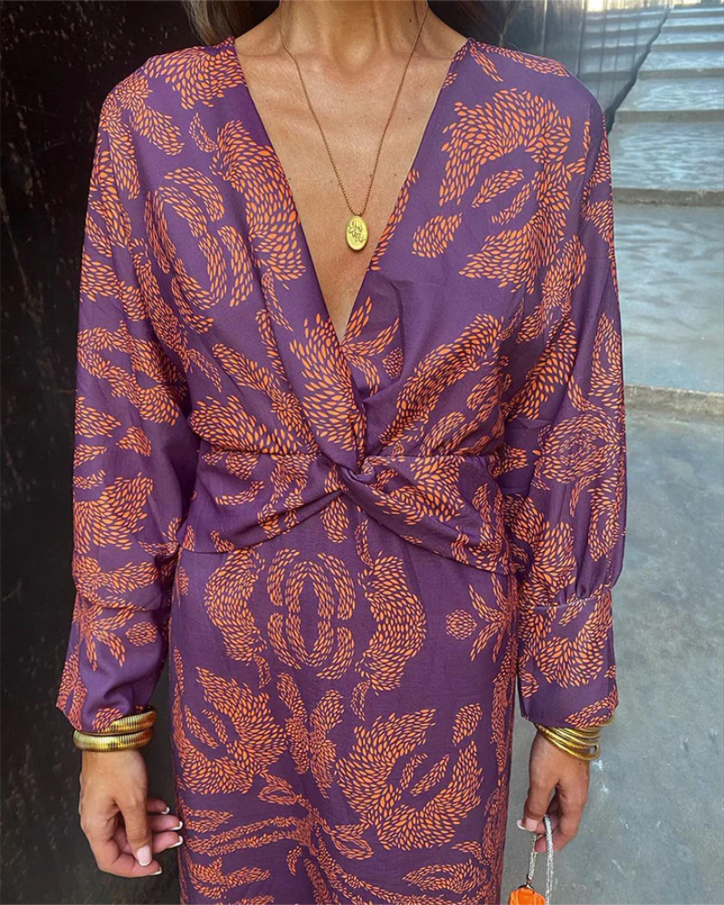 Julie | Women’s Long Sleeve Maxi Dress