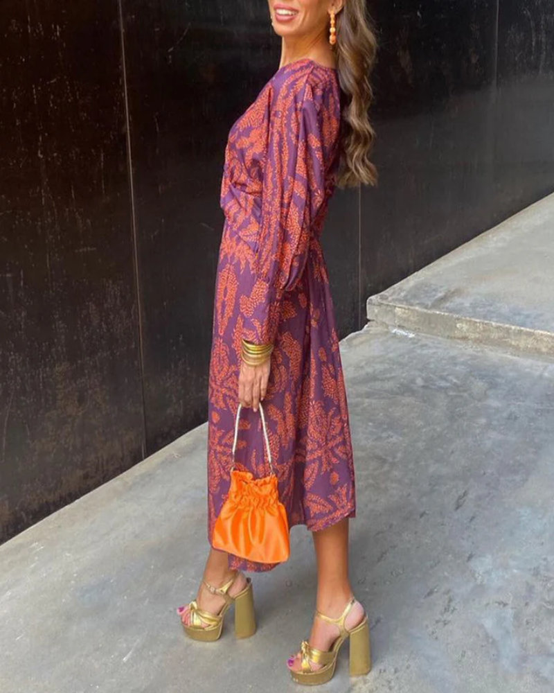 Julie | Women’s Long Sleeve Maxi Dress