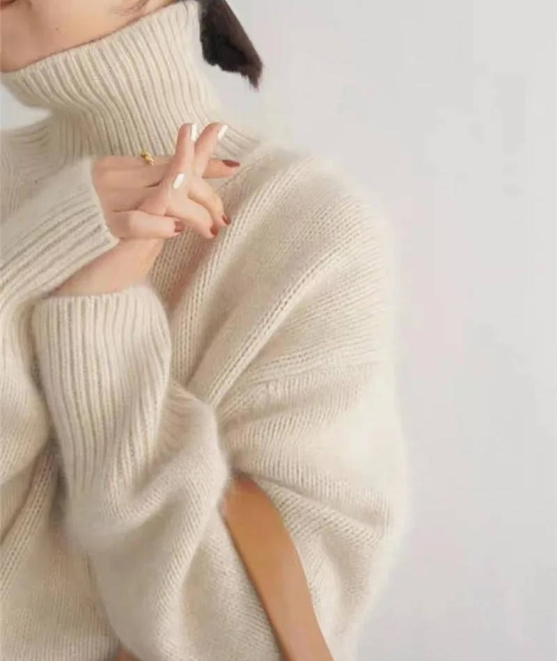 Cassia | Women's Cashmere Turtleneck Sweater