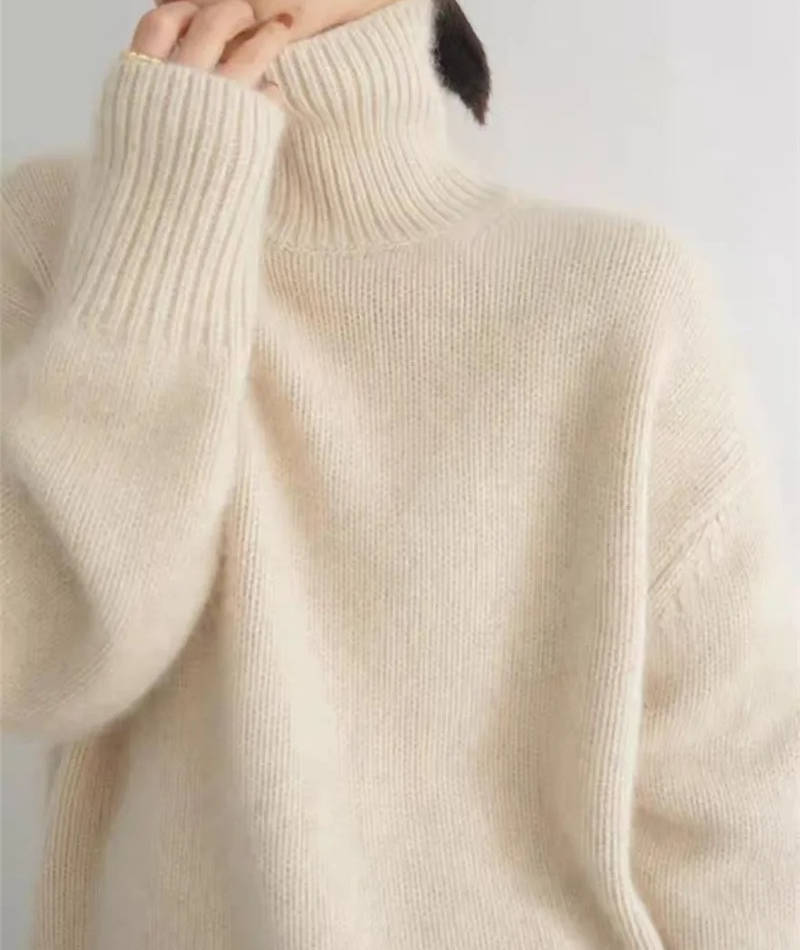 Cassia | Women's Cashmere Turtleneck Sweater