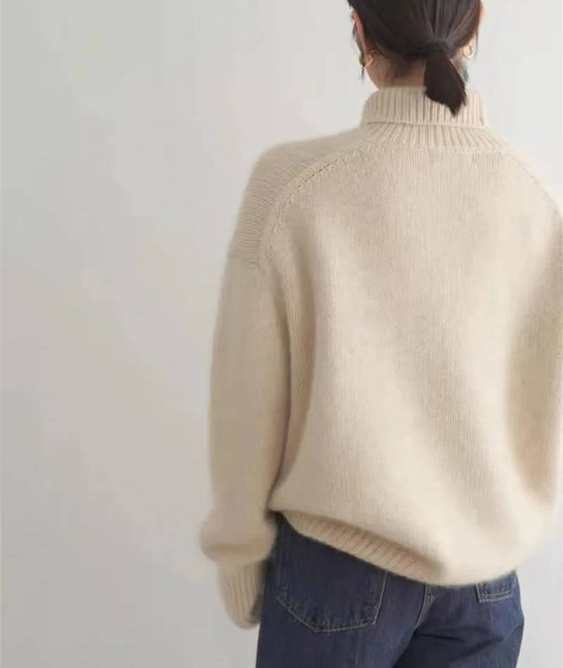 Cassia | Women's Cashmere Turtleneck Sweater