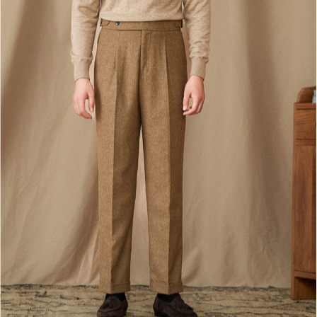 Margaux | Women's Pleated Wide-Leg Trousers