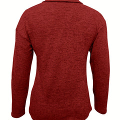 Quinn | Women's Half Zip Pullover Long Sleeve Casual Top