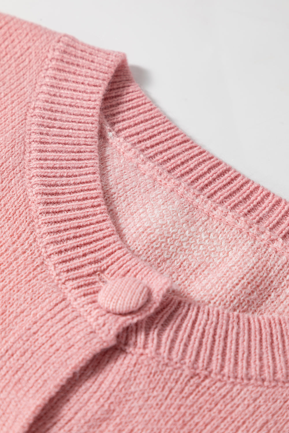 Amara | Women's Heart Pattern Button-Front Cardigan Sweater