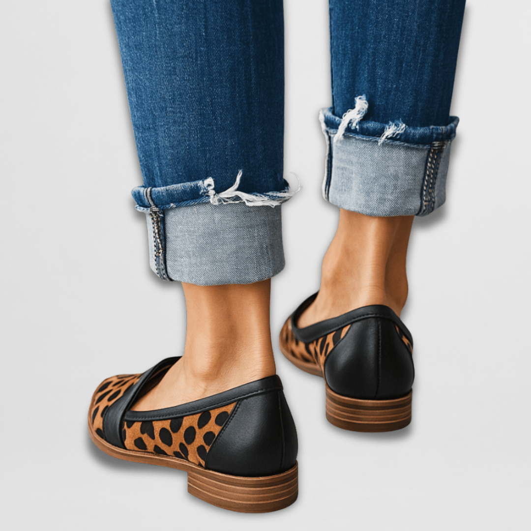 Fiona | Women's Pointed Toe Slip-On Flat Loafer