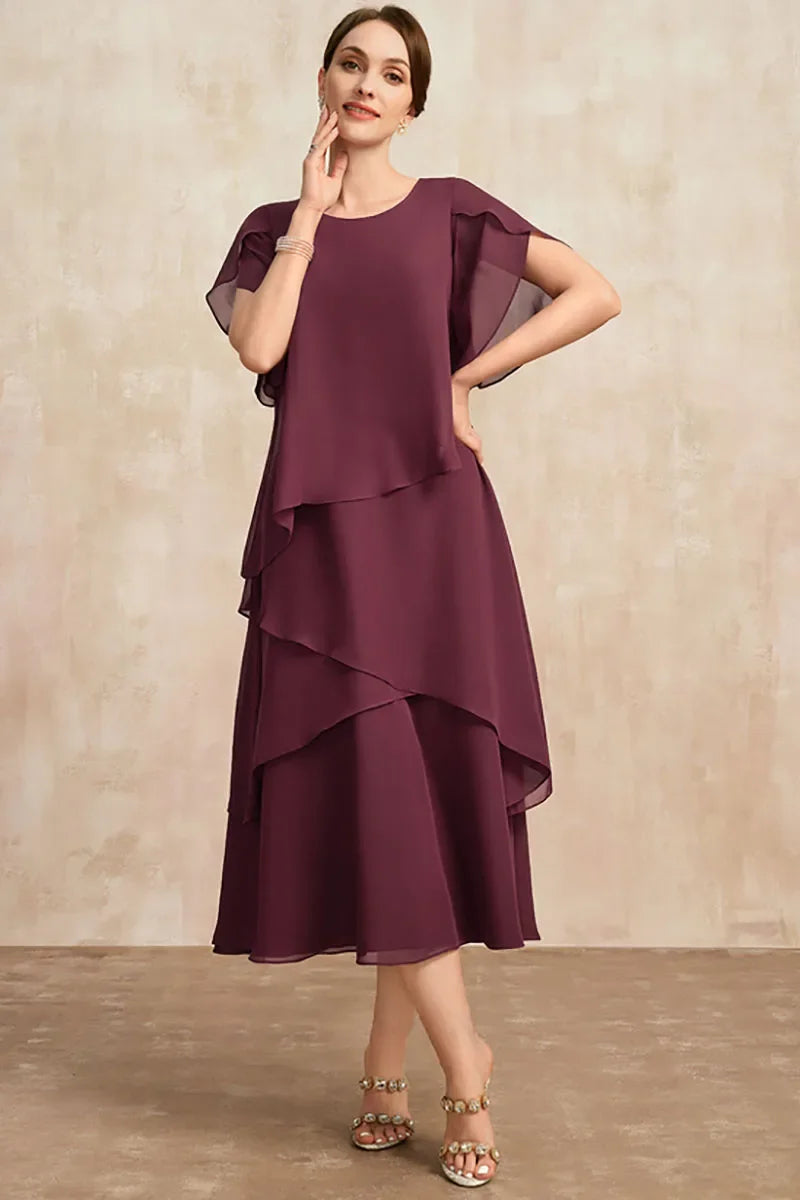 Jean | Classic Chiffon Dress