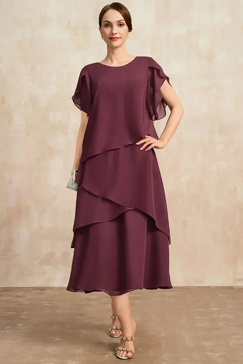 Jean | Classic Chiffon Dress
