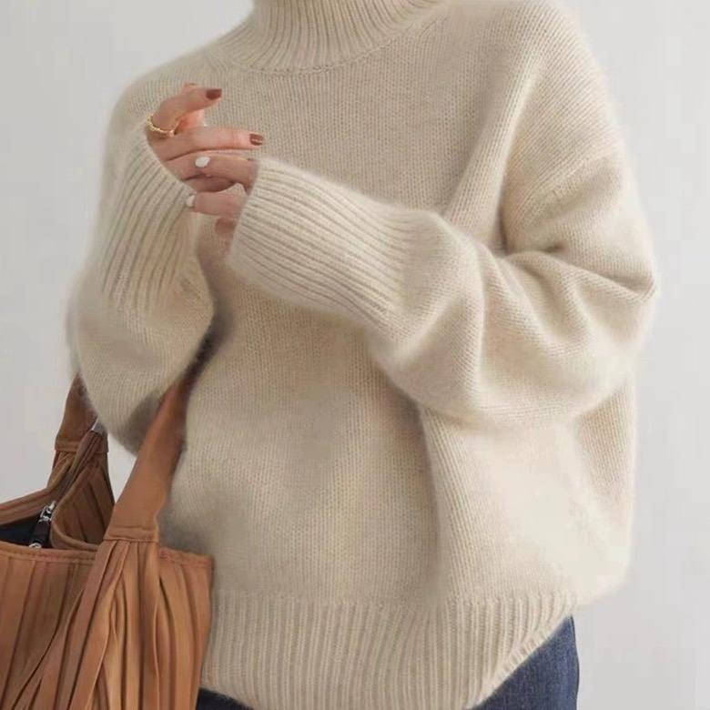 Cassia | Women's Cashmere Turtleneck Sweater