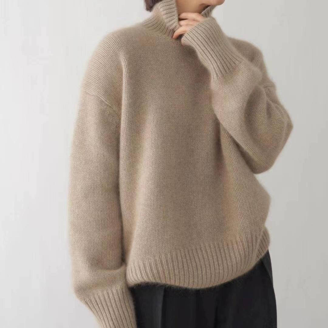 Cassia | Women's Cashmere Turtleneck Sweater