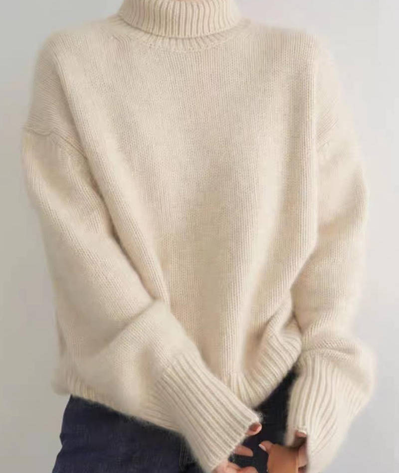 Cassia | Women's Cashmere Turtleneck Sweater