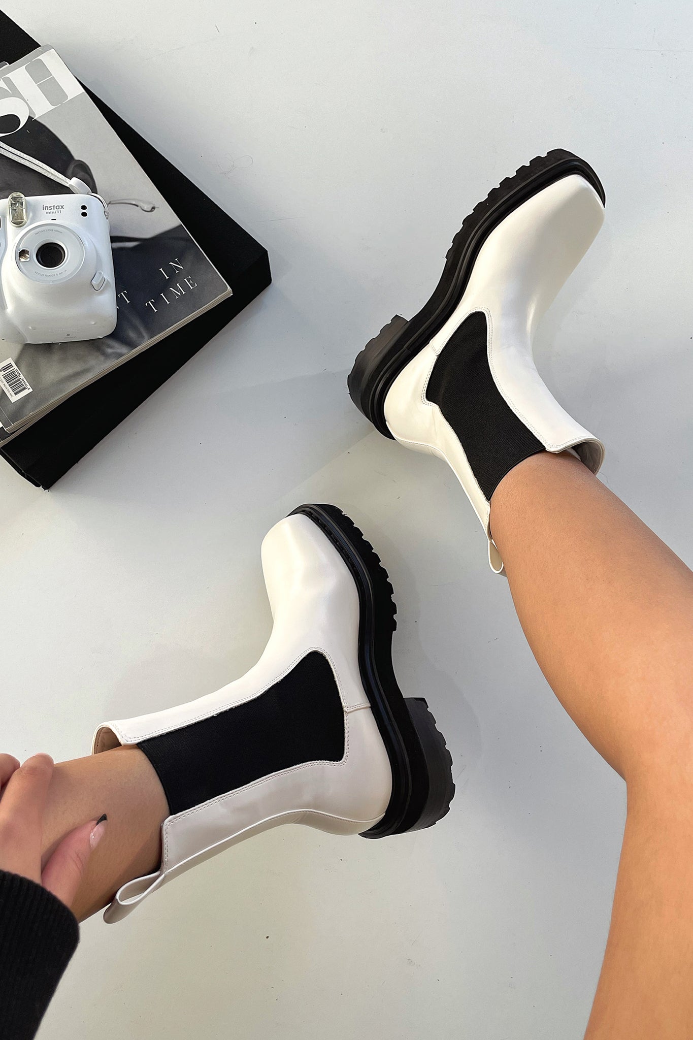 Robyn | Women's Two-Tone Ankle Boots
