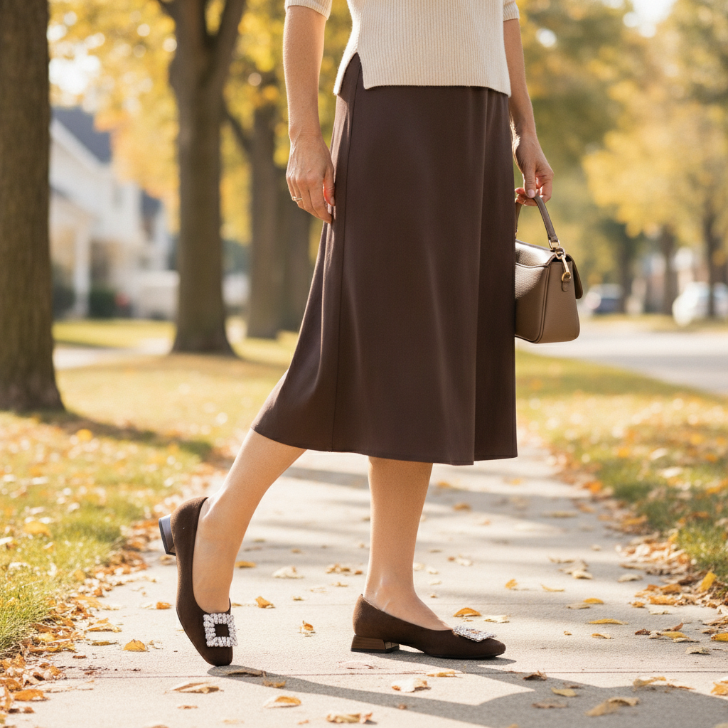 Julianyssa | Women's Cushioned Block Heel Pumps
