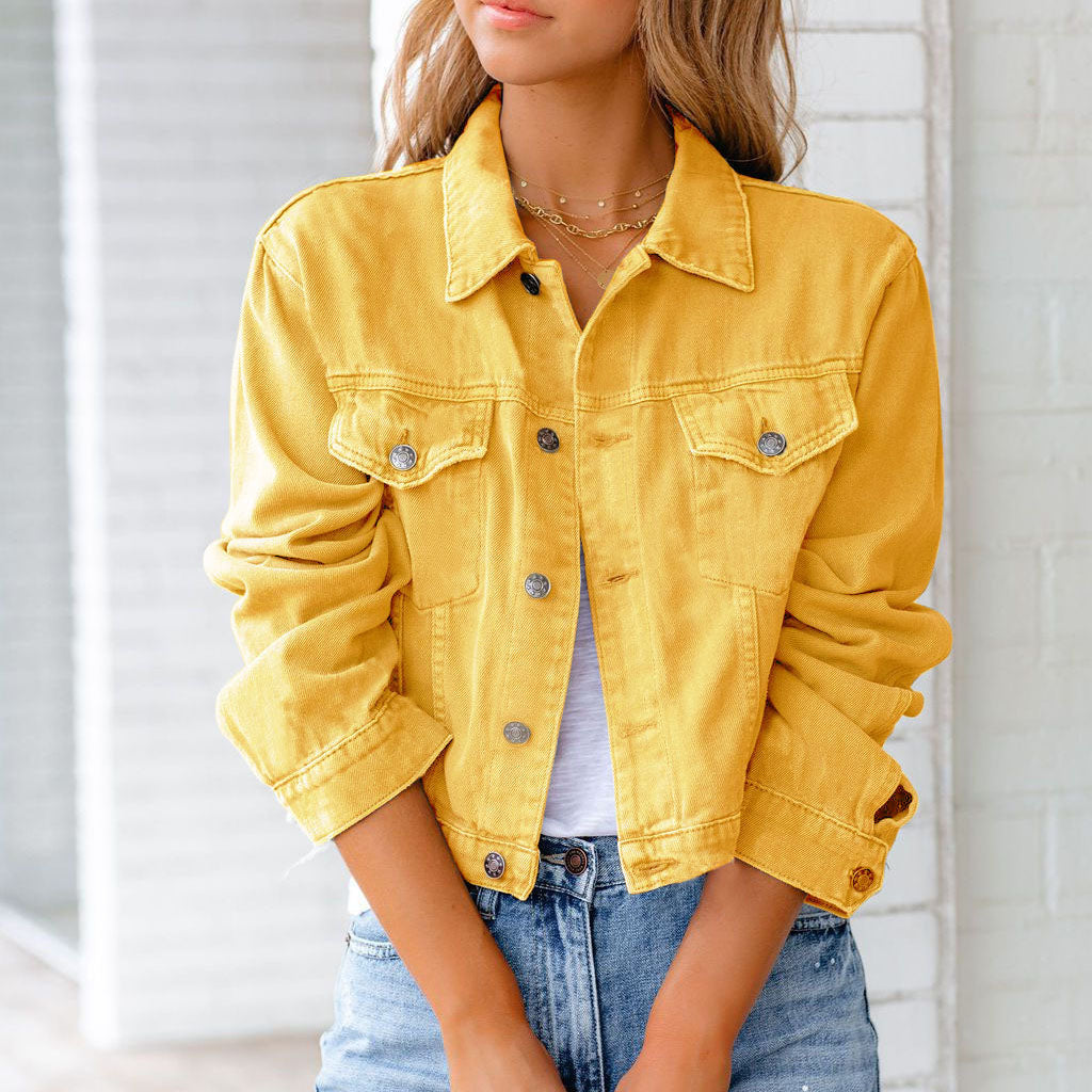 Lucinda | Cropped Long Sleeve Jacket