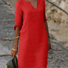 Skylar | Elegant Dress with V-Neck
