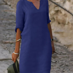 Skylar | Elegant Dress with V-Neck