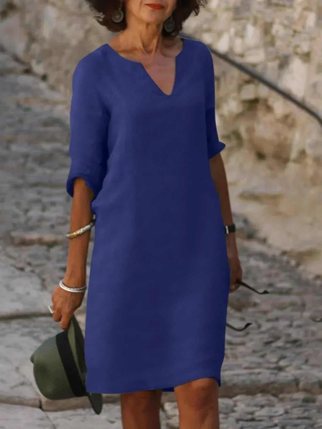 Skylar | Elegant Dress with V-Neck