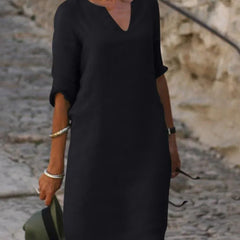 Skylar | Elegant Dress with V-Neck