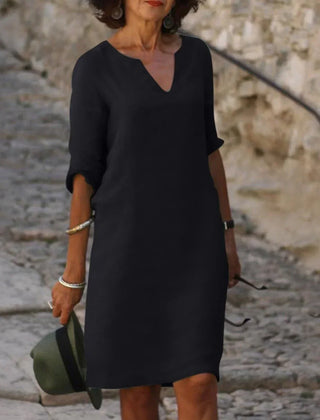 Skylar | Elegant Dress with V-Neck