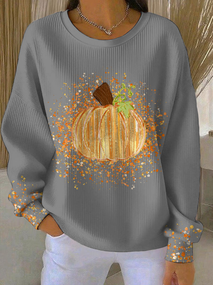 Bridgette | Pumpkin Art Sweatshirt