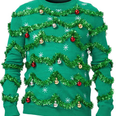 Women's Garland Knit Pullover Sweater