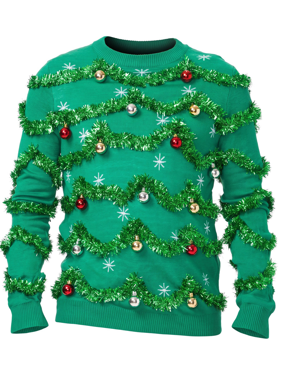 Women's Garland Knit Pullover Sweater