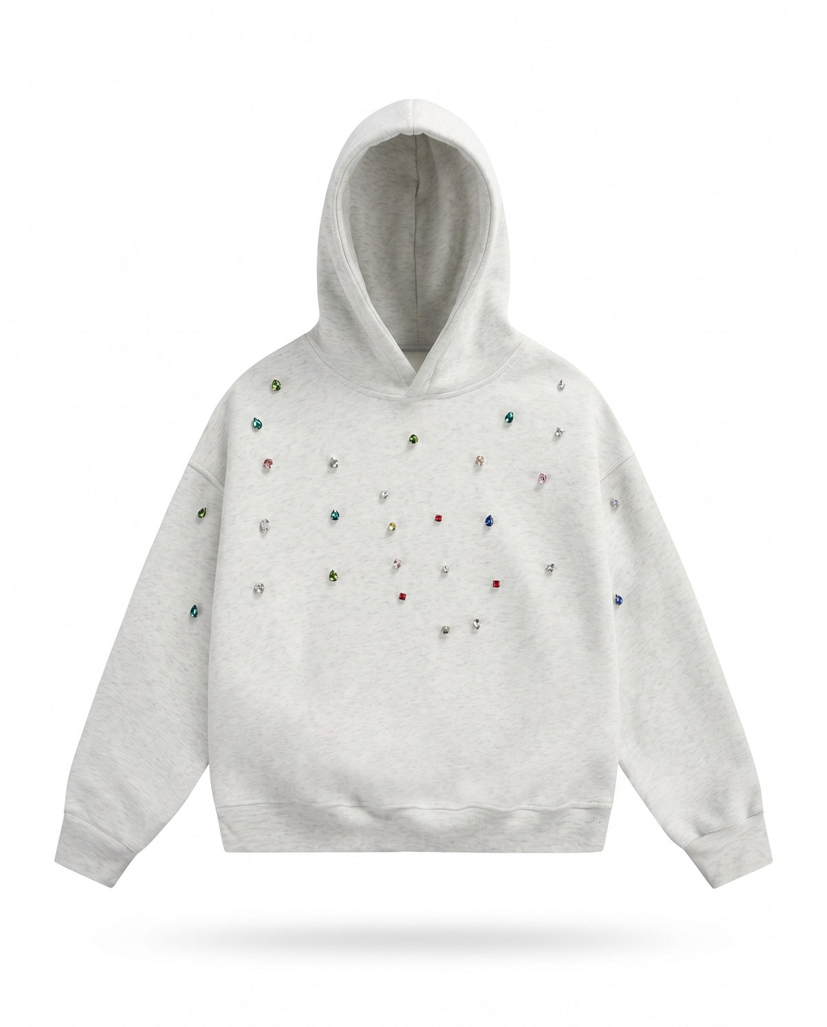 Aurelia-Harriet Women's Oversized Rhinestone Hoodie hero image