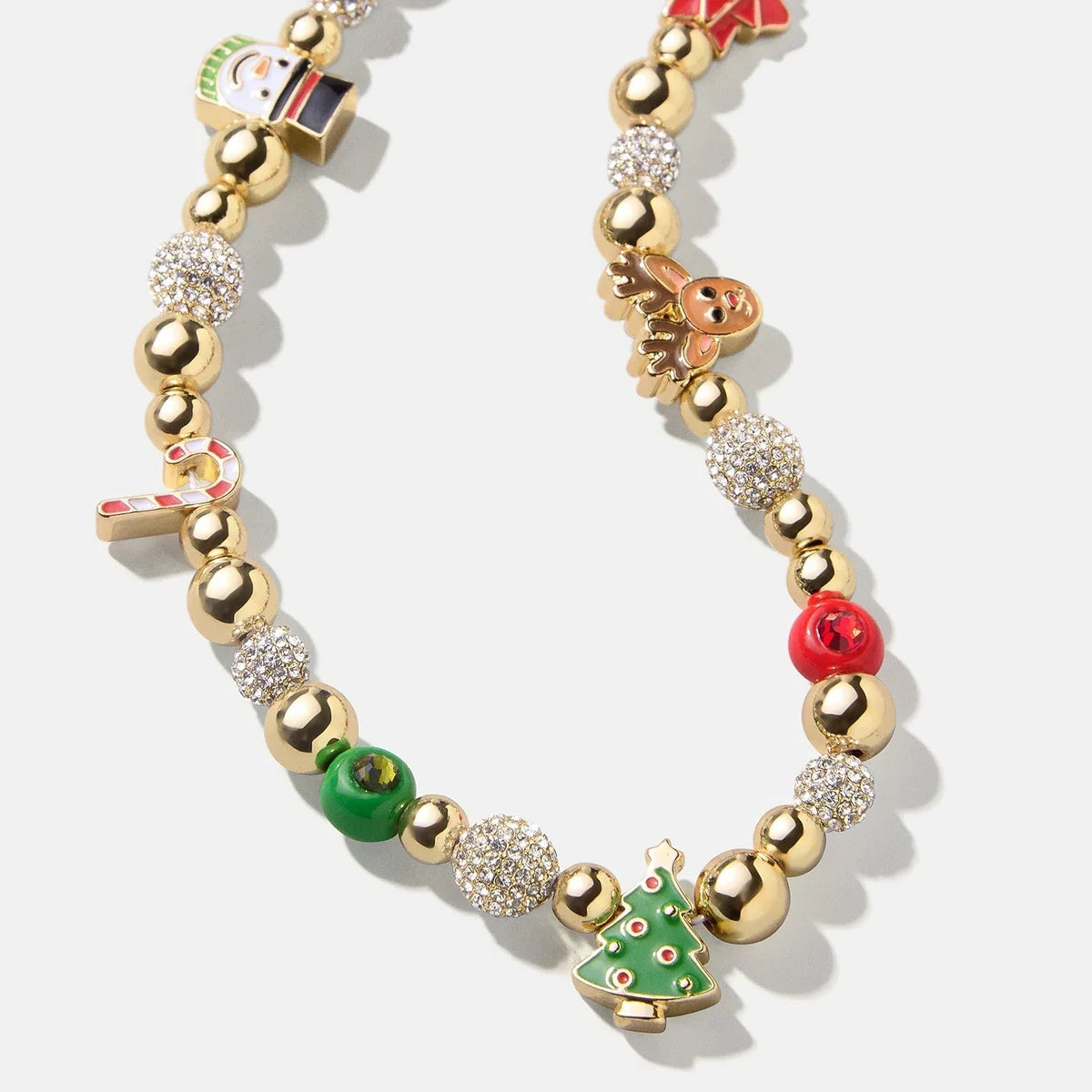 Zelda-Wilhelmina | Women's Beaded Holiday Charm Necklace
