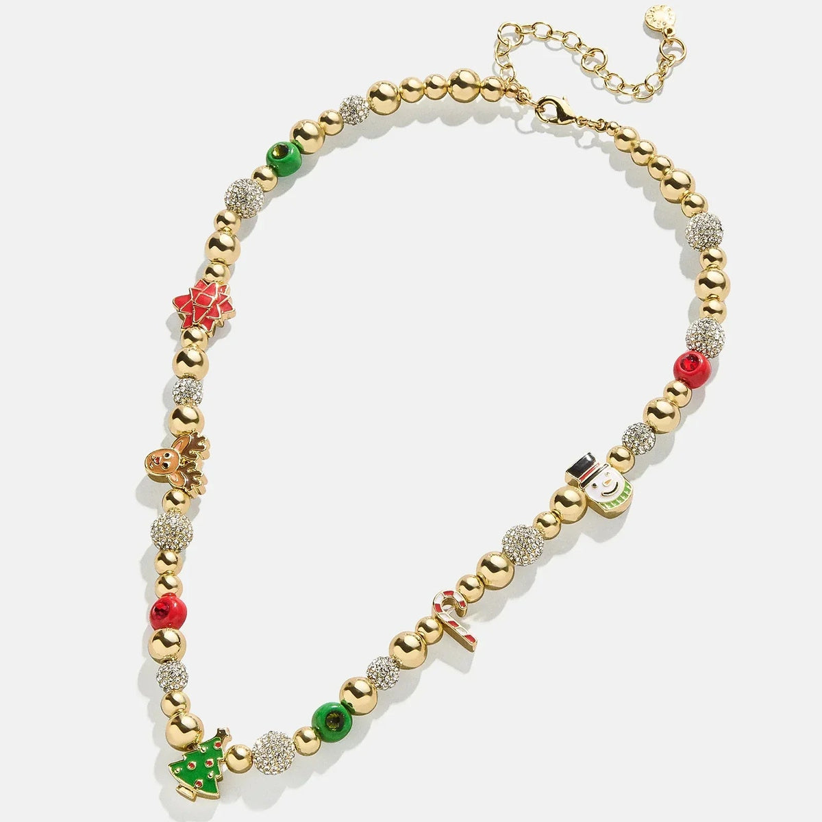 Zelda-Wilhelmina | Women's Beaded Holiday Charm Necklace