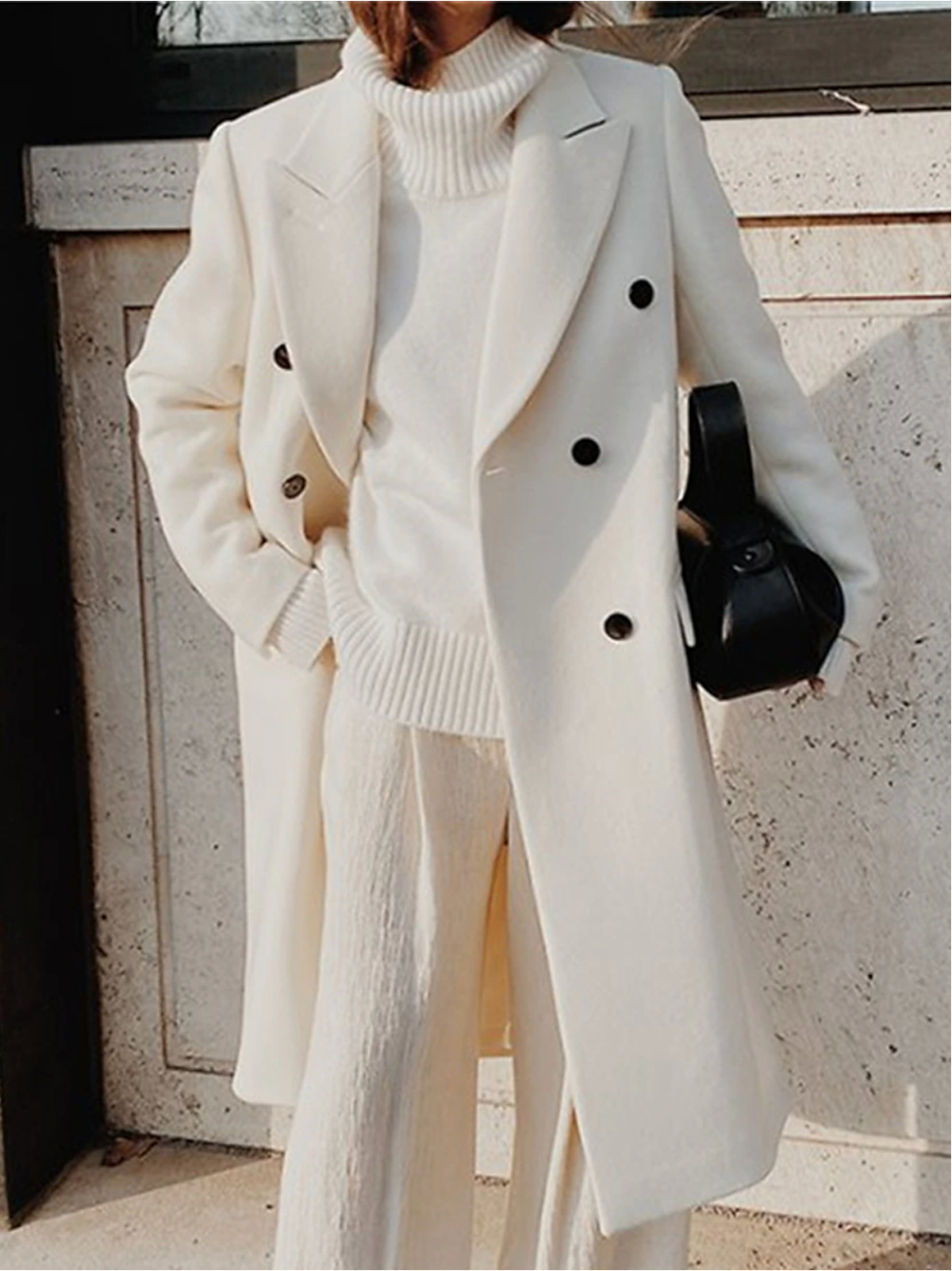 Petra | Women's Belted Double-Breasted Trench Coat