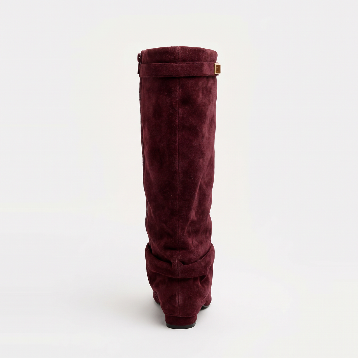 Dorothea-Hilda | Women's Buckle-Strap Knee-High Boots