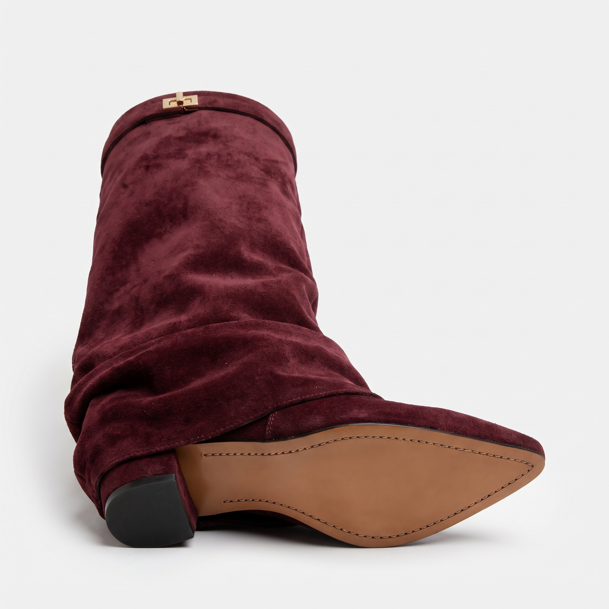 Dorothea-Hilda | Women's Buckle-Strap Knee-High Boots