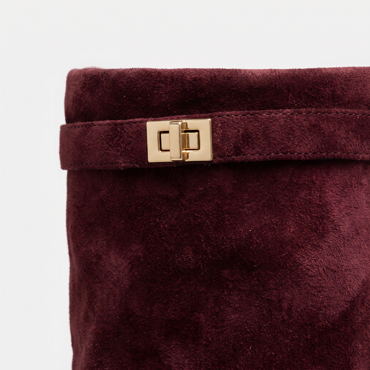 Dorothea-Hilda | Women's Buckle-Strap Knee-High Boots