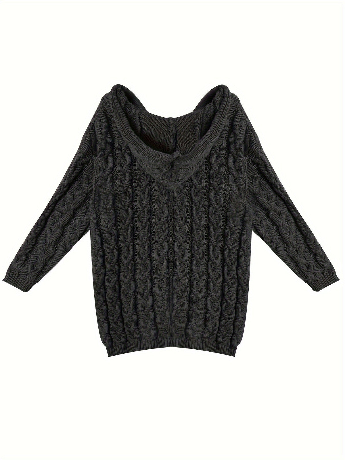 Nora | Women's Cable-Knit V-Neck Relaxed Sweater