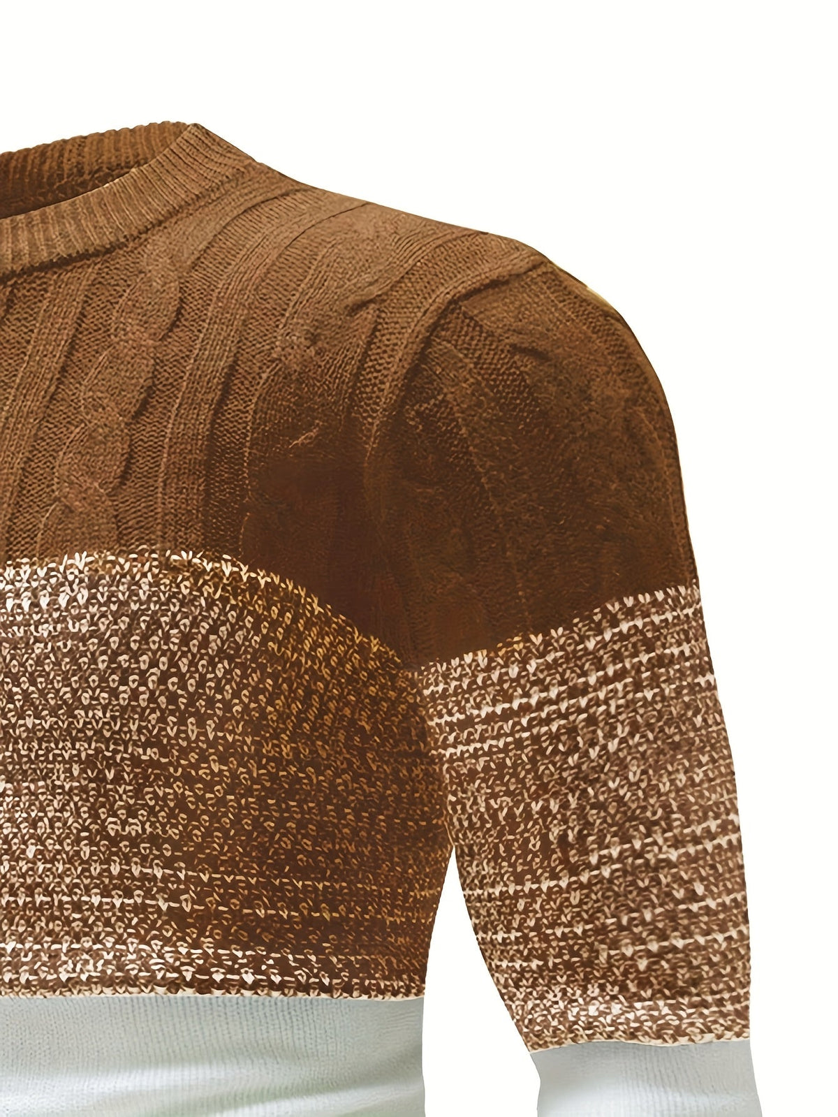 Renata | Women's Colour-Block Crew Neck Sweater