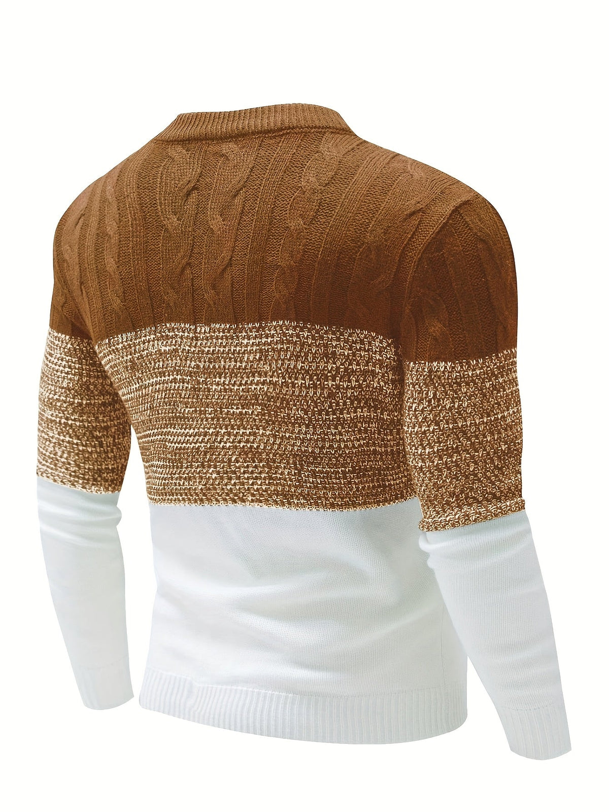 Renata | Women's Colour-Block Crew Neck Sweater