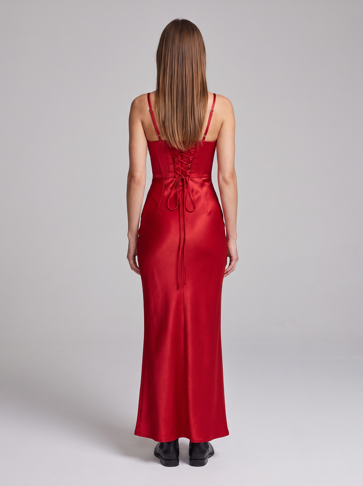 Rhea-Lydia | Women's Corset Maxi Dress
