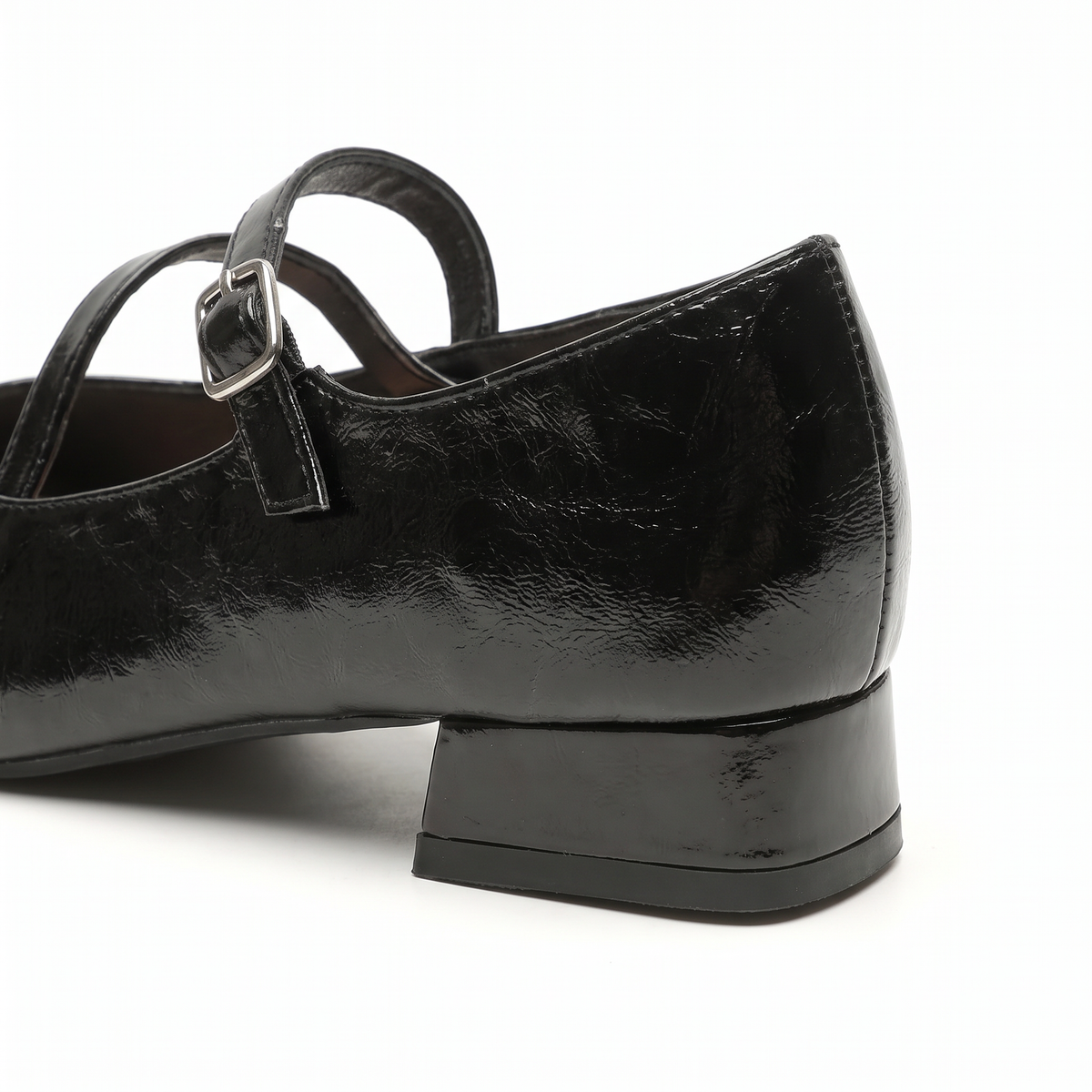 Annelise-Estelle | Women's Cross-Strap Mary Jane Block Heels