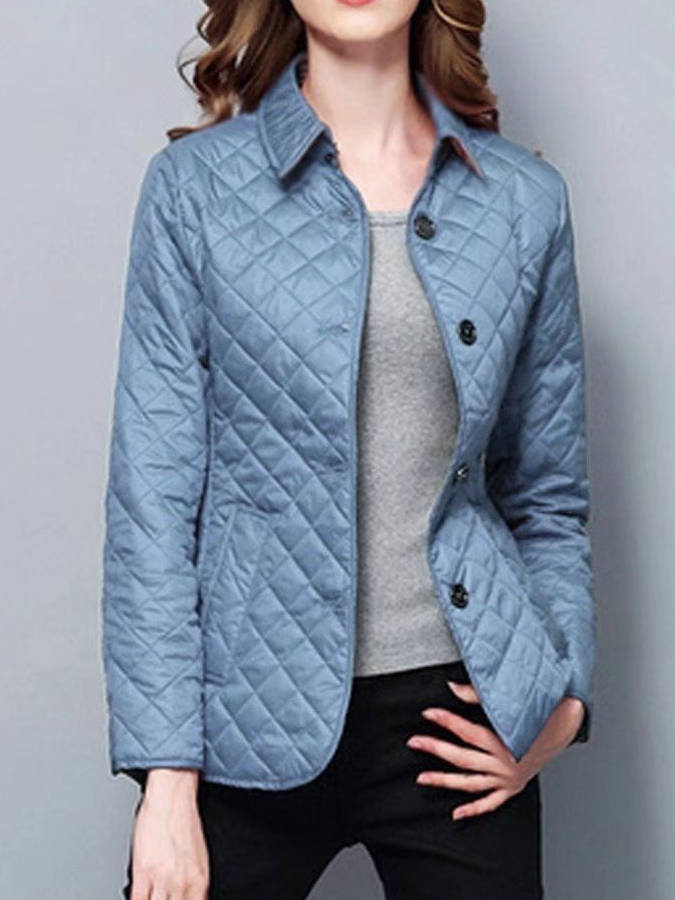Genevieve-Aurelia | Women's Diamond-Quilted Puffer Jacket
