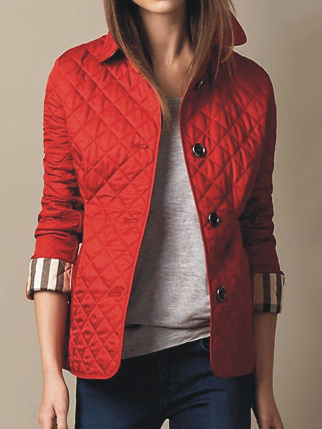 Genevieve-Aurelia | Women's Diamond-Quilted Puffer Jacket