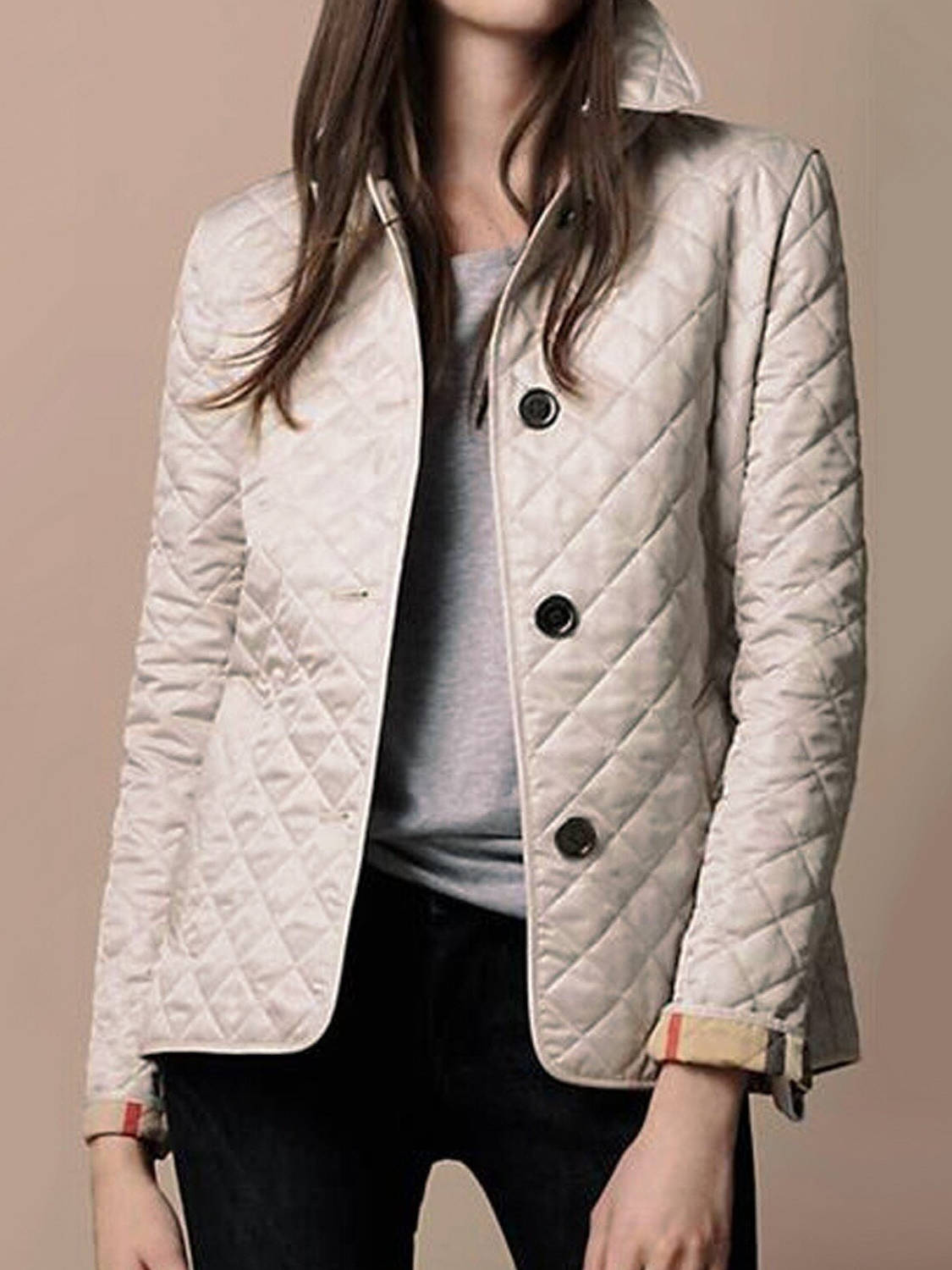 Genevieve-Aurelia | Women's Diamond-Quilted Puffer Jacket