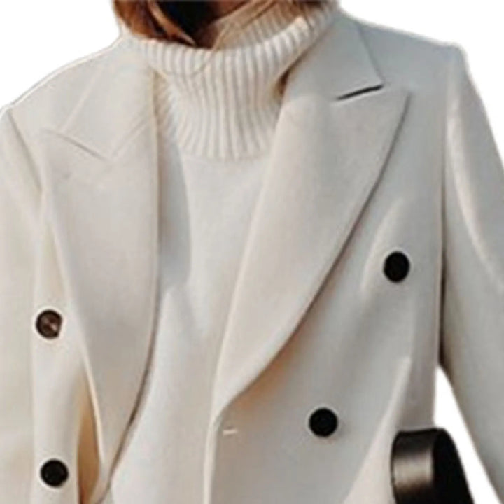 Lucille-Paloma | Women's Double-Breasted Wool Blazer