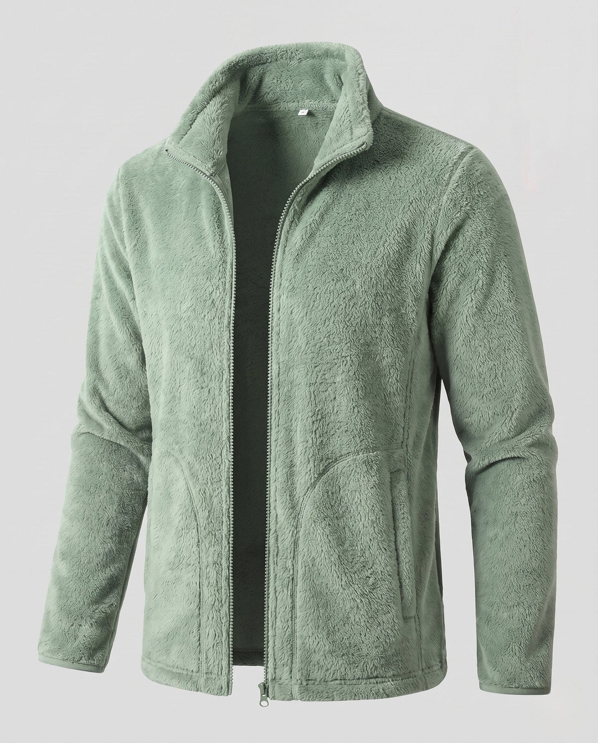 Evelina-Sabine | Women's Fleece-Lined Denim-Style Bomber Jacket