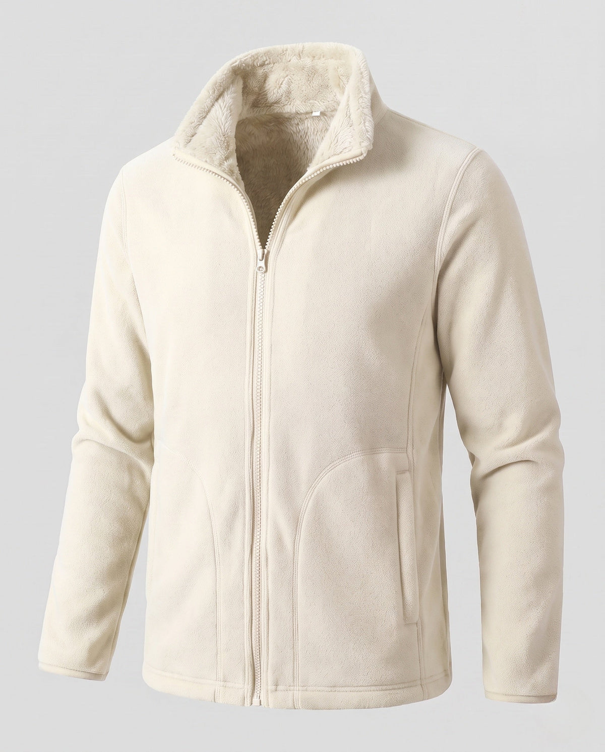 Evelina-Sabine | Women's Fleece-Lined Denim-Style Bomber Jacket