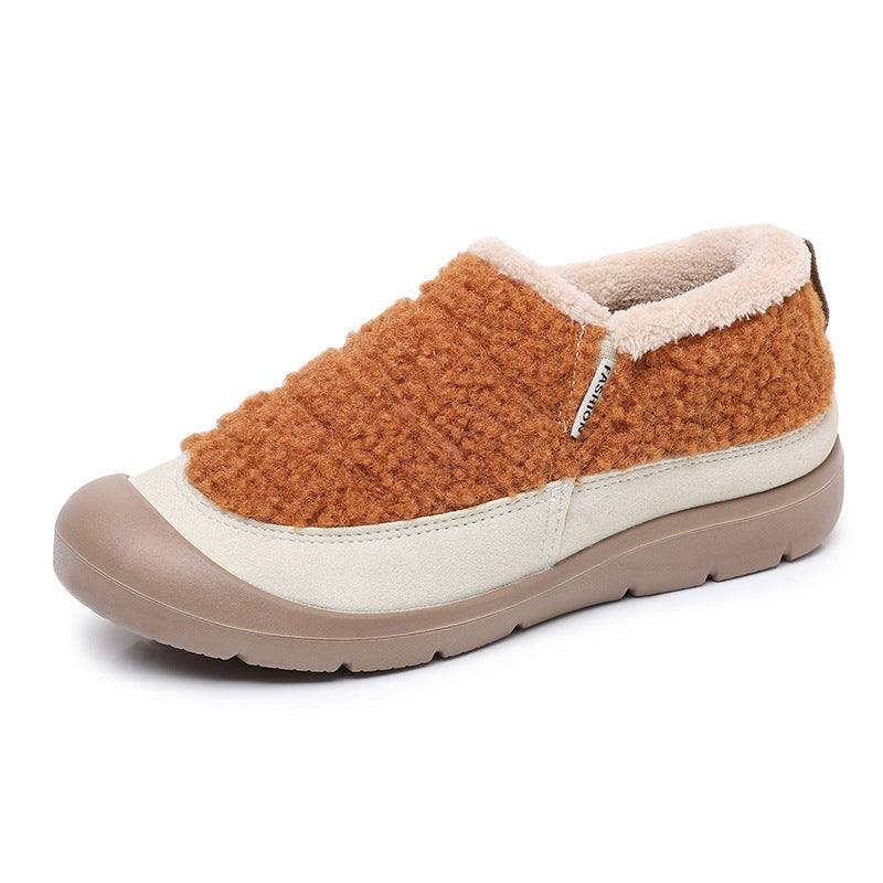 Martha-Astrid | Women's Fleece-Lined Slip-On Slippers