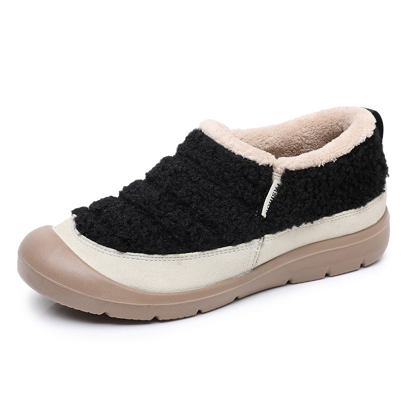 Martha-Astrid | Women's Fleece-Lined Slip-On Slippers