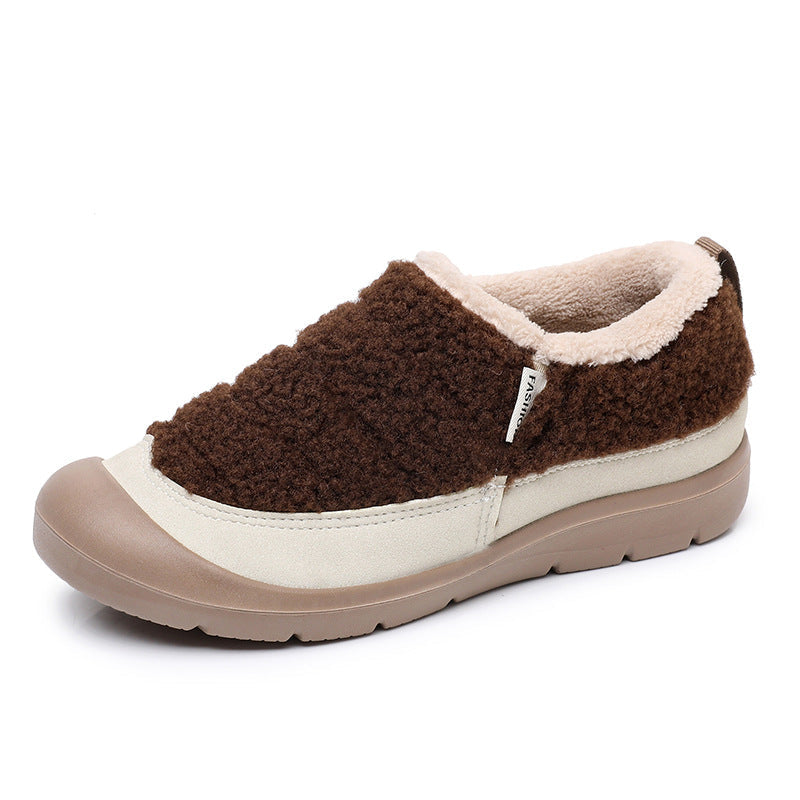Martha-Astrid | Women's Fleece-Lined Slip-On Slippers